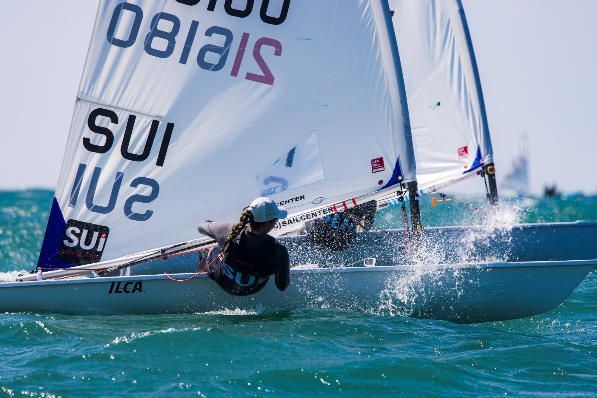 Maud Jayet en ILCA 6